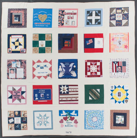 United in Memory 9/11 Victims Memorial Quilt