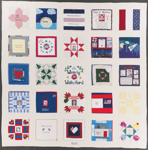 United in Memory 9/11 Victims Memorial Quilt