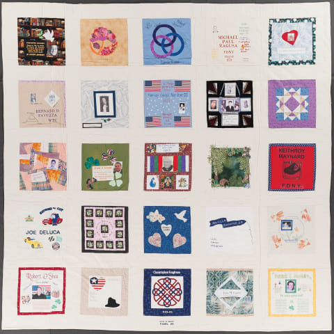 United in Memory 9/11 Victims Memorial Quilt