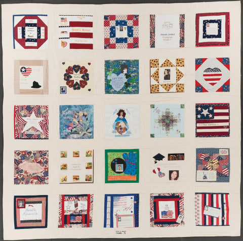 United in Memory 9/11 Victims Memorial Quilt