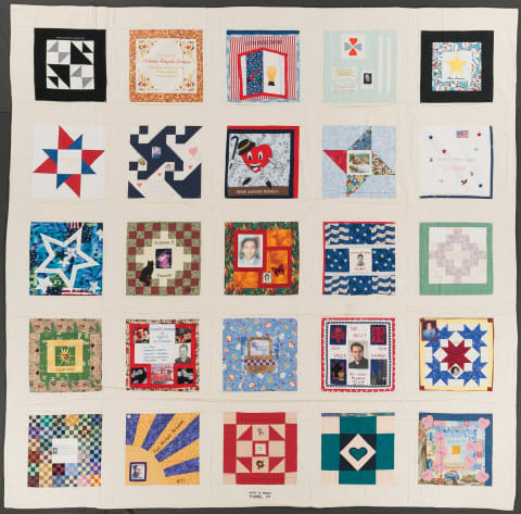United in Memory 9/11 Victims Memorial Quilt