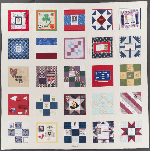United in Memory 9/11 Victims Memorial Quilt