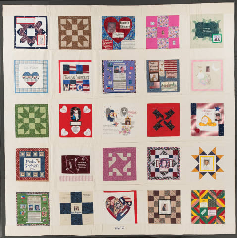 United in Memory 9/11 Victims Memorial Quilt