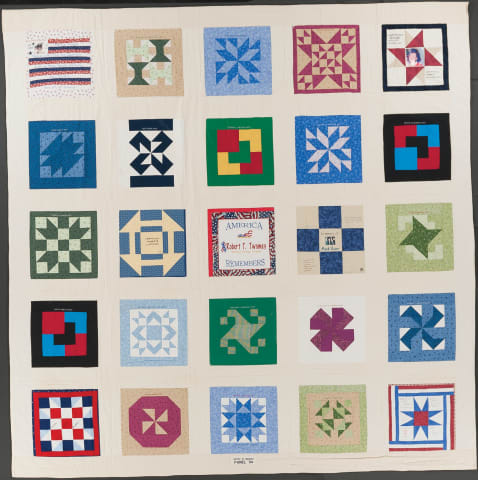 United in Memory 9/11 Victims Memorial Quilt