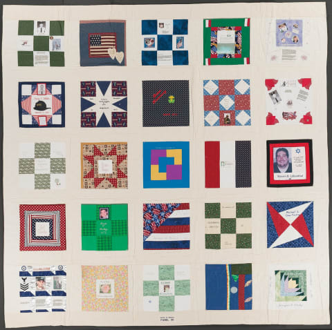 United in Memory 9/11 Victims Memorial Quilt