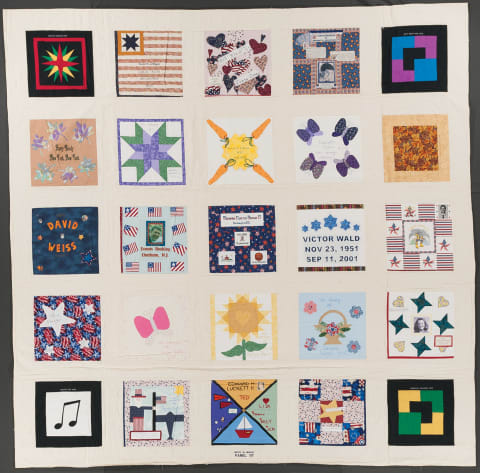 United in Memory 9/11 Victims Memorial Quilt
