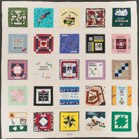United in Memory 9/11 Victims Memorial Quilt