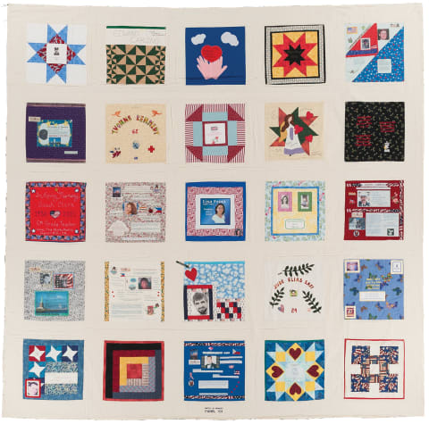 United in Memory 9/11 Victims Memorial Quilt