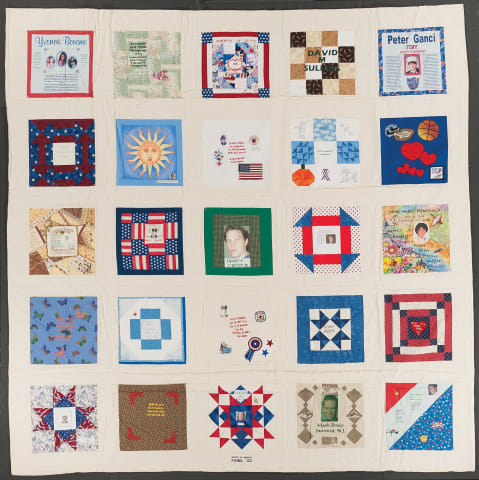 United in Memory 9/11 Victims Memorial Quilt