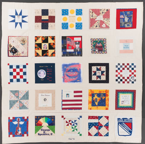 United in Memory 9/11 Victims Memorial Quilt