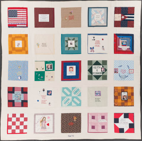 United in Memory 9/11 Victims Memorial Quilt
