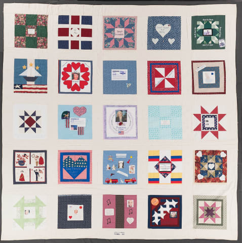 United in Memory 9/11 Victims Memorial Quilt