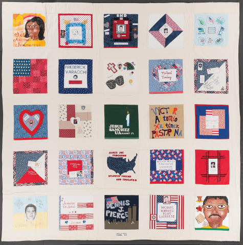 United in Memory 9/11 Victims Memorial Quilt