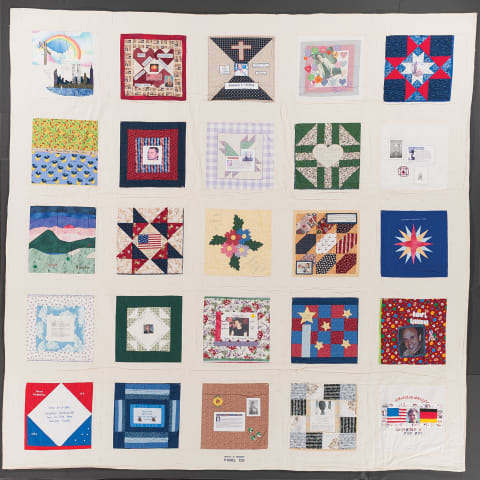 United in Memory 9/11 Victims Memorial Quilt