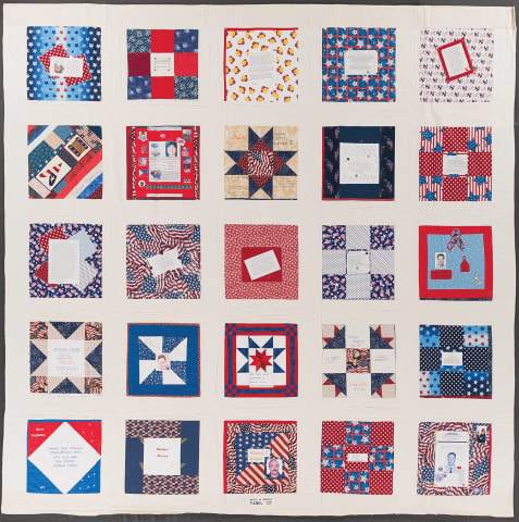 United in Memory 9/11 Victims Memorial Quilt