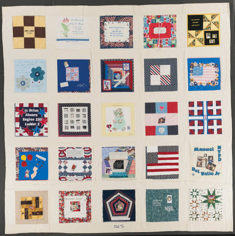 United in Memory 9/11 Victims Memorial Quilt