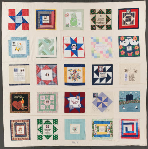 United in Memory 9/11 Victims Memorial Quilt