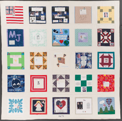 United in Memory 9/11 Victims Memorial Quilt