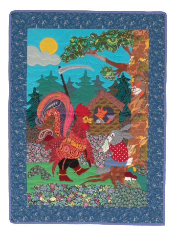 The Fox, the Hare, and the Rooster