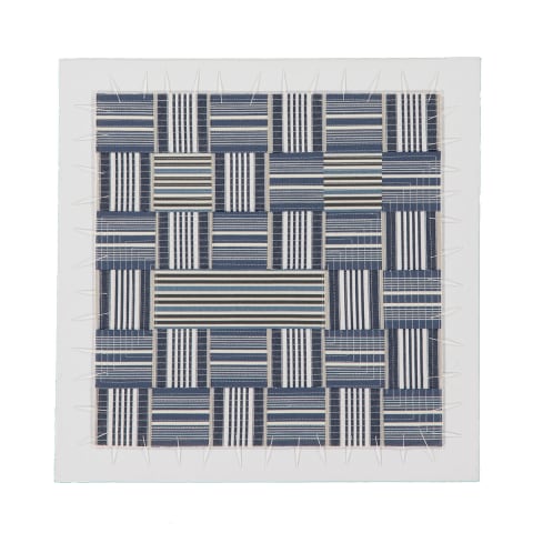 Stripe Remix, blue #3