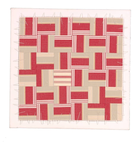Stripe Remix, red #1
