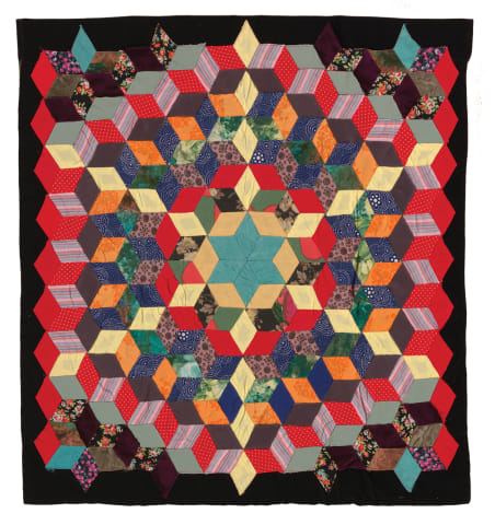 Tumbling Blocks variation
