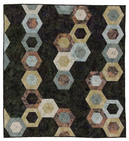 Hexagon Chain "Using the Stash #3"
