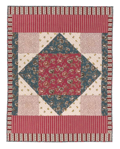 Gustavian Splendor Quilt: Birgitta