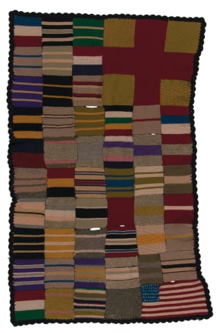 Knit blanket