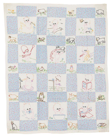 Kewpie Crib Quilt