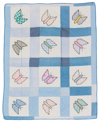 Butterfly Crib Quilt