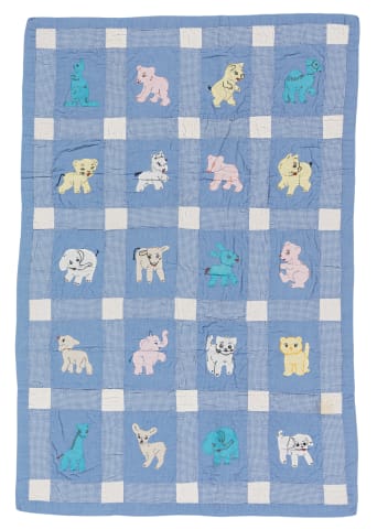 Animals Crib Quilt