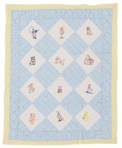 Child's Crib Quilt/ Animals