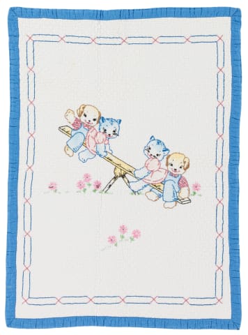 Dogs and Cats on See-Saw