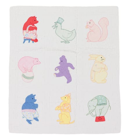 Baby Animals Crib Quilt