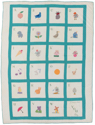 Alphabet Quilt