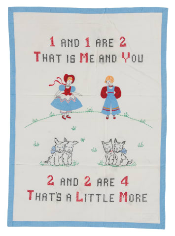 1 and 1 are 2, That is Me and You