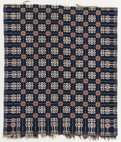 Woven coverlet