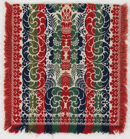 Woven coverlet
