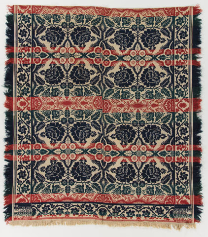 Woven coverlet
