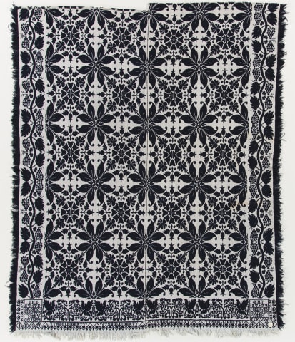 Woven coverlet