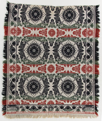 Woven coverlet