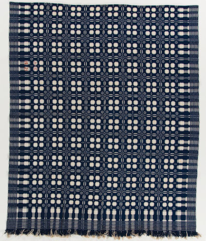 Woven coverlet