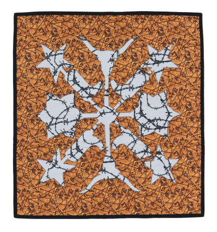 Texas Style T faifai with Longhorns, Suns and Stars