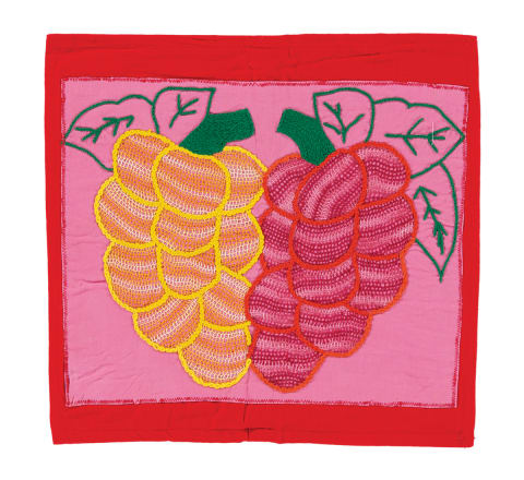 T faifai p 'oti-inspired cushion cover
