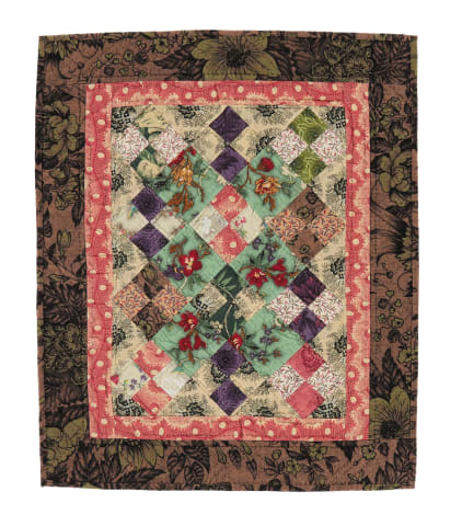 Four Patch Quilt for a Doll