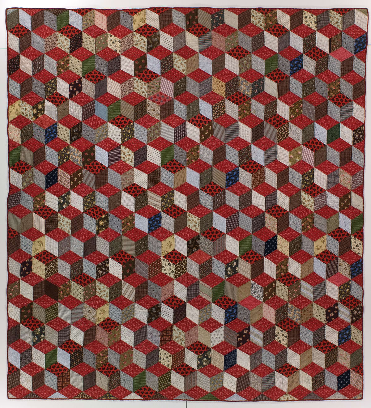 Tumbling Blocks | International Quilt Museum - Lincoln, NE