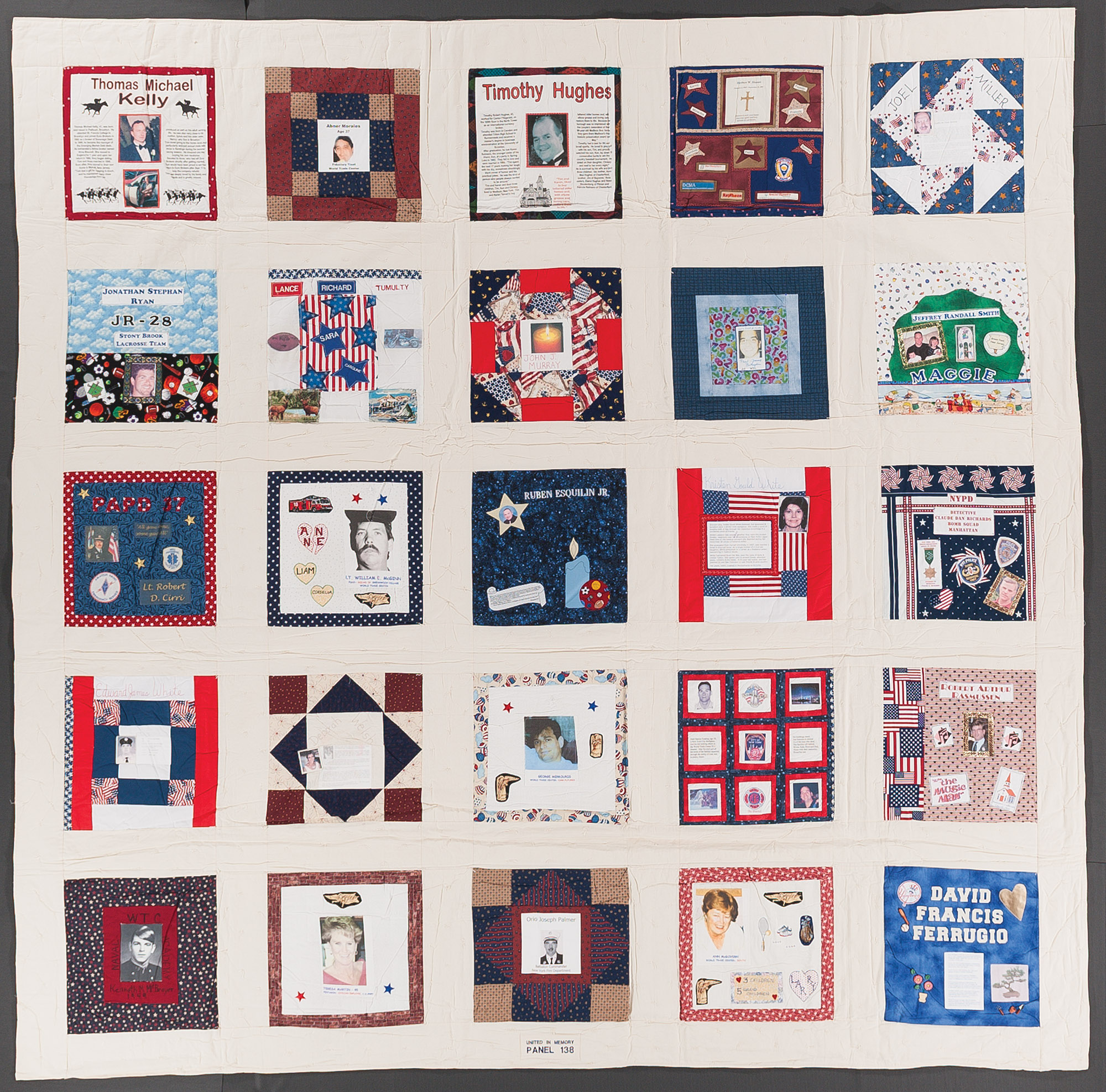 United in Memory 9/11 Victims Memorial Quilt | International Quilt ...