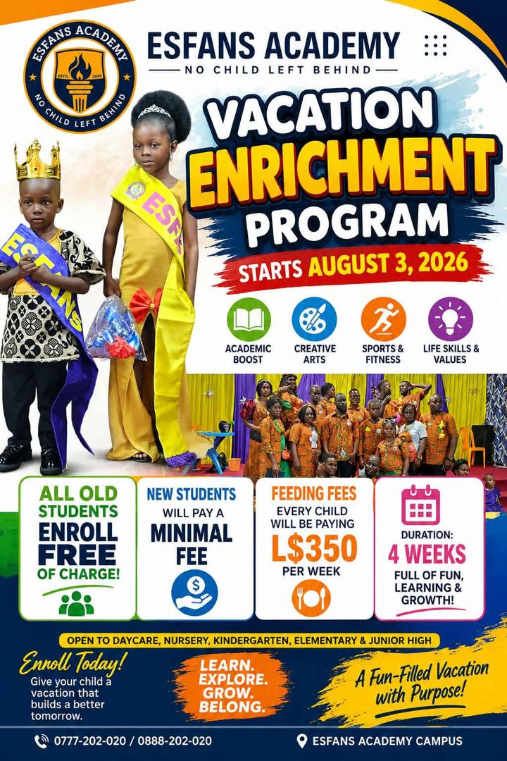 Esfans Academy Launches 2026 Vacation Enrichment Program