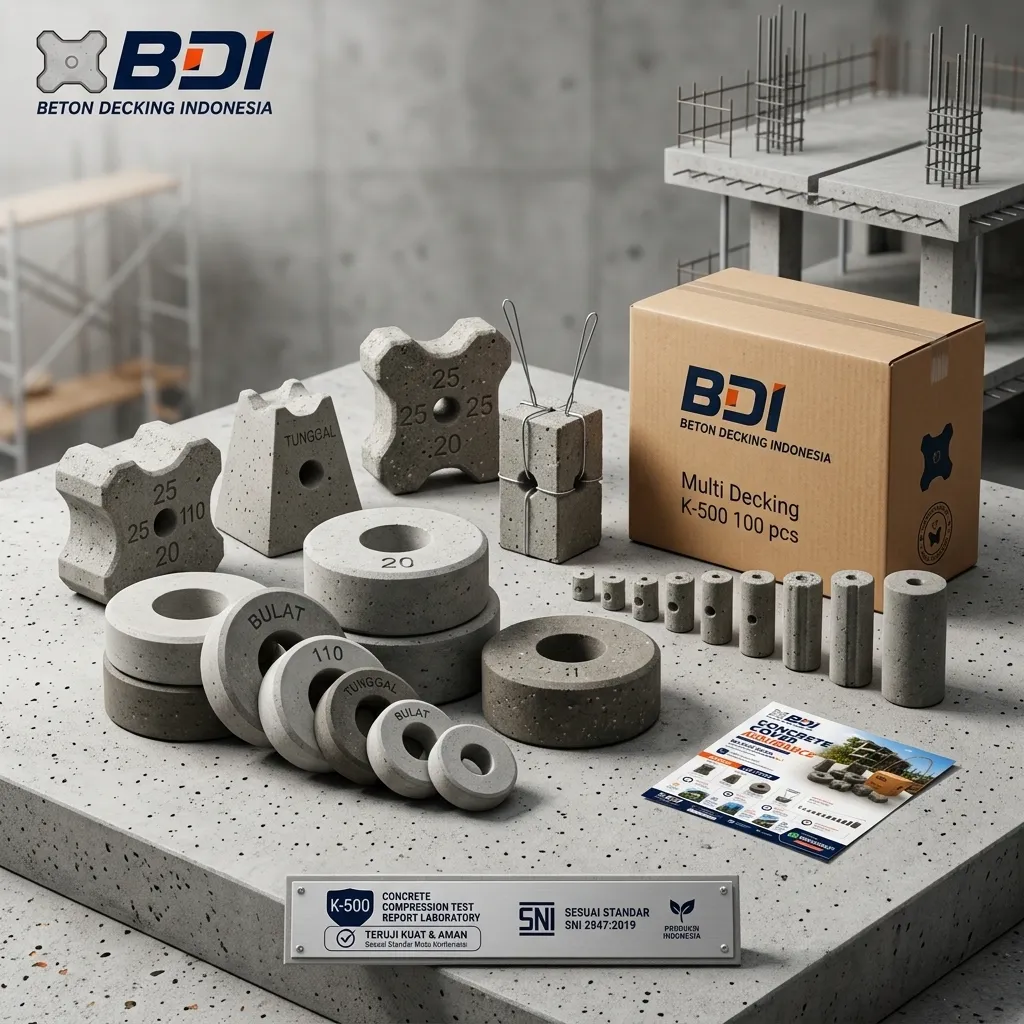 Jual Beton Decking Yang Presisi Dan Handal Sertifikat K-500 Di Kabupaten Bener Meriah